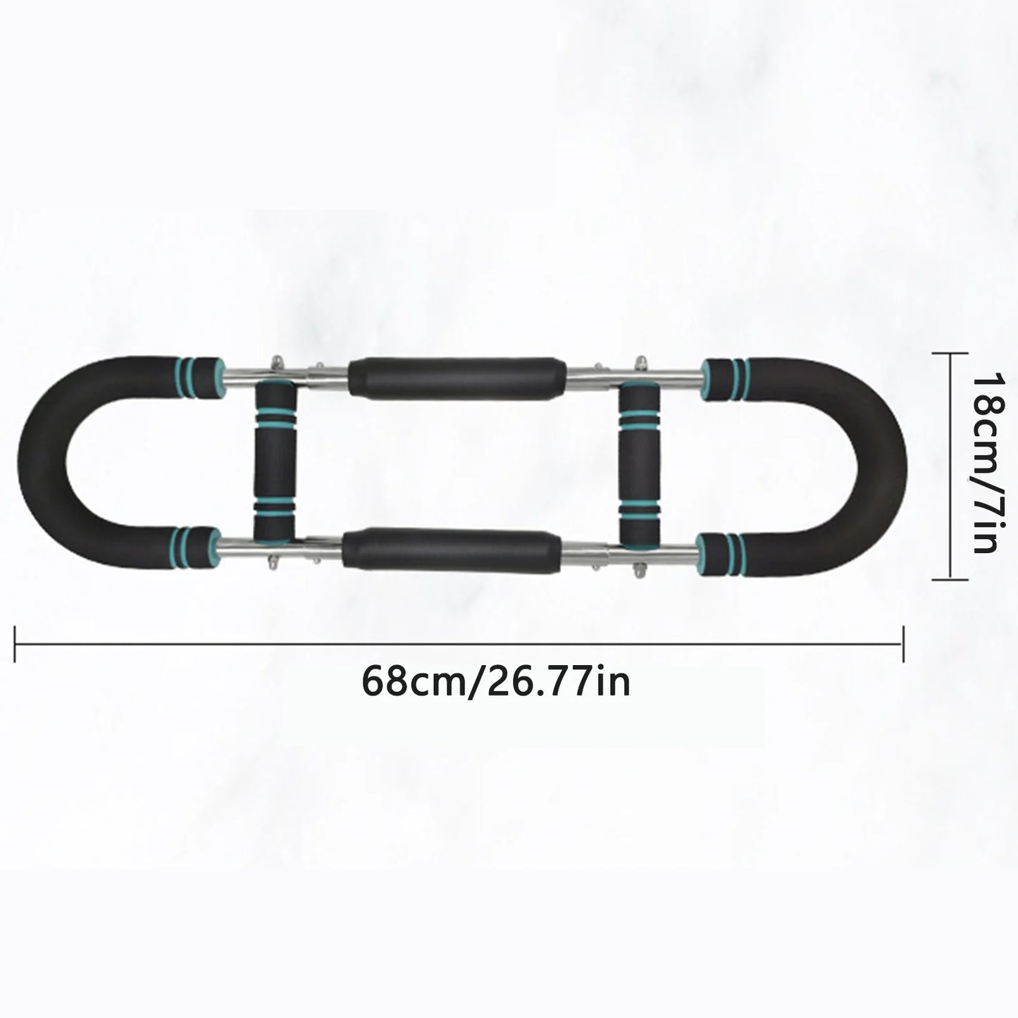 Strengths trainer Adjustable U Shape Chest Arm Exerciser /Multifunctional Wrist Power Trainer