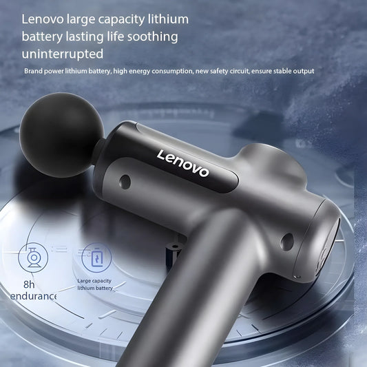 Lenovo Brand Muscle Massager 6-8Massage Head Long Lasting Battery Life LED Touch