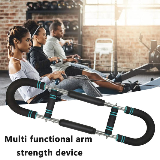 Strengths trainer Adjustable U Shape Chest Arm Exerciser /Multifunctional Wrist Power Trainer