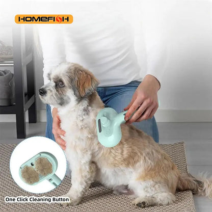 Luxury Steam dog Grooming Brush