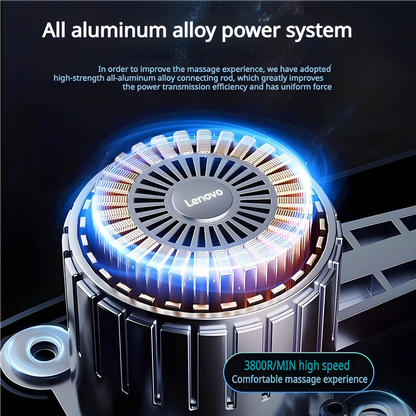 Lenovo Brand Muscle Massager 6-8Massage Head Long Lasting Battery Life LED Touch