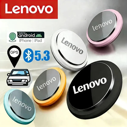 Lenovo  GPS Tracker Bluetooth 5.3 Anti-Lost GPS Mini Device Pet Kids Bag Wallet Track For IOS Android Smart Finder Locator 2026