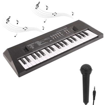 Electric Keyboard 37 Key Piano Children's with Microphone Recording Function