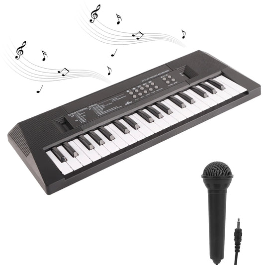 Electric Keyboard 37 Key Piano Children's with Microphone Recording Function