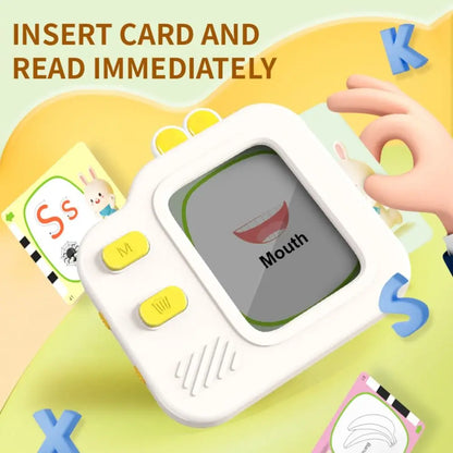 Plastics Early Education Machine Children Painting with Sound Kids Learning Machine English Cognition Interactive