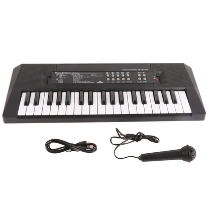 Electric Keyboard 37 Key Piano Children's with Microphone Recording Function