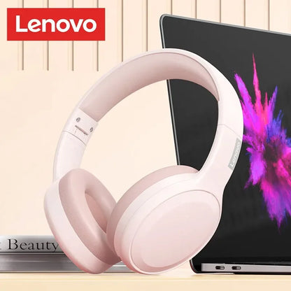 Choice Lenovo TH30 Wireless Bluetooth HiFi Stereo Headphones Sport With Mic Music Headsets Foldable Low Latency Gaming Earphones