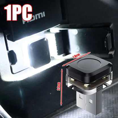 Mini USB Interior car Lights, Atmosphere Lamp LED Neon .