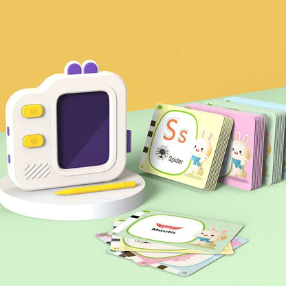 Plastics Early Education Machine Children Painting with Sound Kids Learning Machine English Cognition Interactive