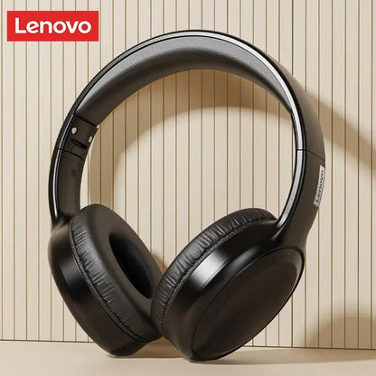 Choice Lenovo TH30 Wireless Bluetooth HiFi Stereo Headphones Sport With Mic Music Headsets Foldable Low Latency Gaming Earphones