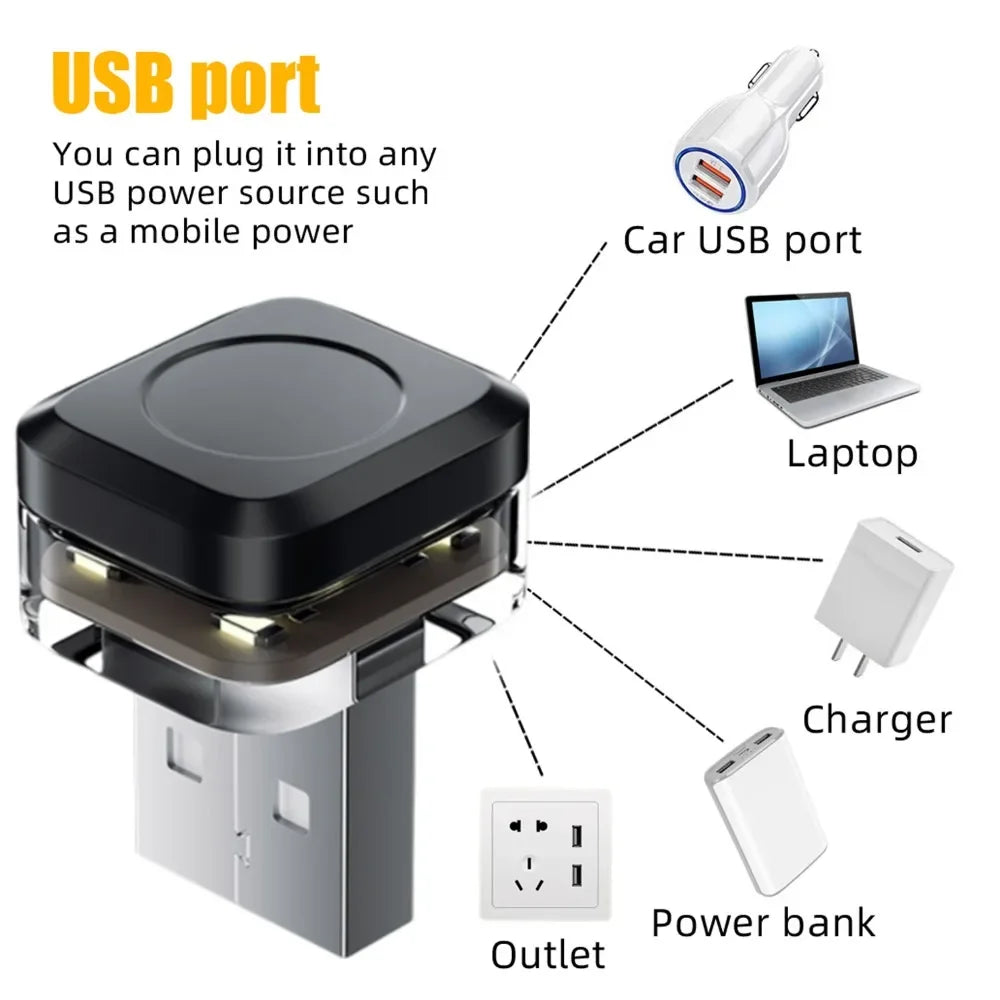 Mini USB Interior car Lights, Atmosphere Lamp LED Neon .