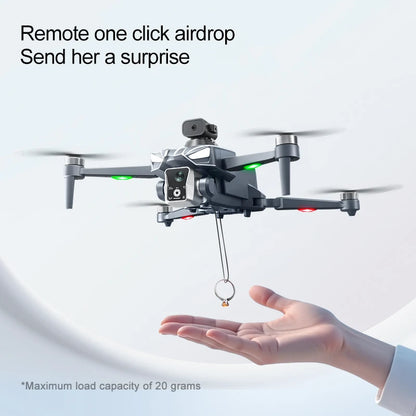 2026 K18 Max 8K Camera Drone 360° Obstacle Avoidance Panoramic 5G GPS Brushless Motor With Screen Remote