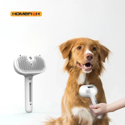 Luxury Steam dog Grooming Brush