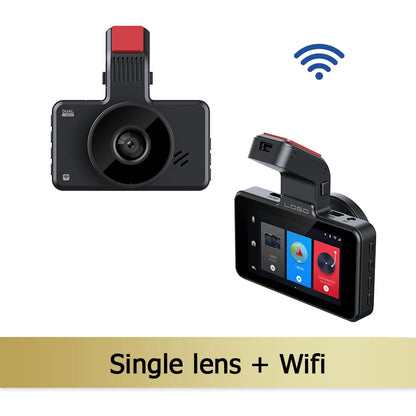 Dash Cam HD 1080P Car Charge WIFI Mobile Connect Front Rear Dual-Camera