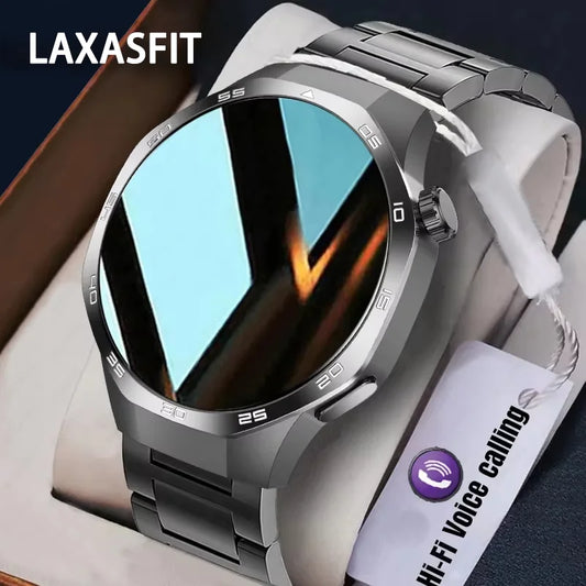 LAXASFIT Outdoor Sports Smart Watch Fitness Tracking 1.52inch HD Bluetooth  New Smartwatch