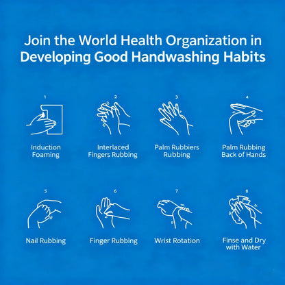 Automatic Soap Dispenser Infrared Sensor Hand Sanitizer USB Rechargeable Foam Hand Sanitizer Applicable To Kitchen And Bathroom