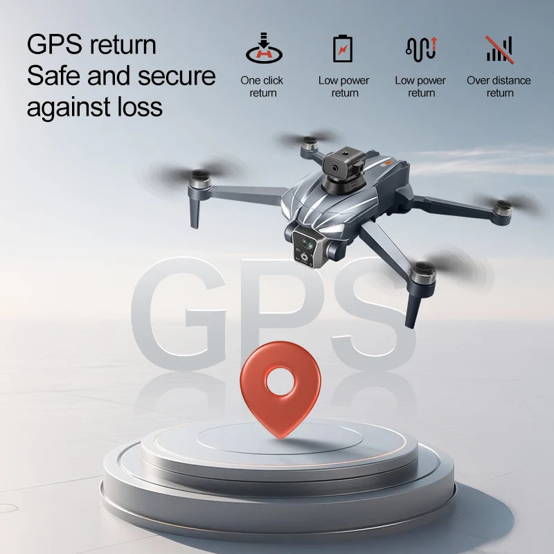 2026 K18 Max 8K Camera Drone 360° Obstacle Avoidance Panoramic 5G GPS Brushless Motor With Screen Remote