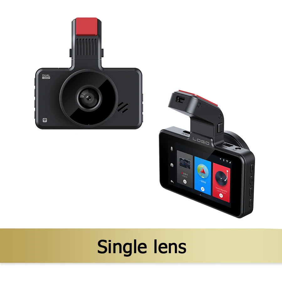 Dash Cam HD 1080P Car Charge WIFI Mobile Connect Front Rear Dual-Camera
