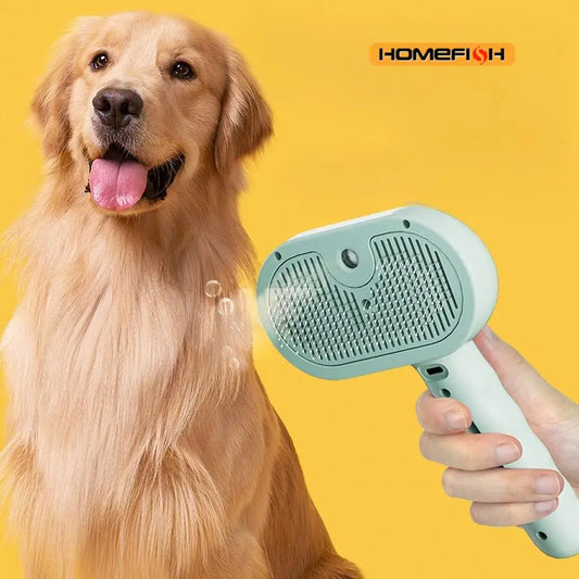 Luxury Steam dog Grooming Brush