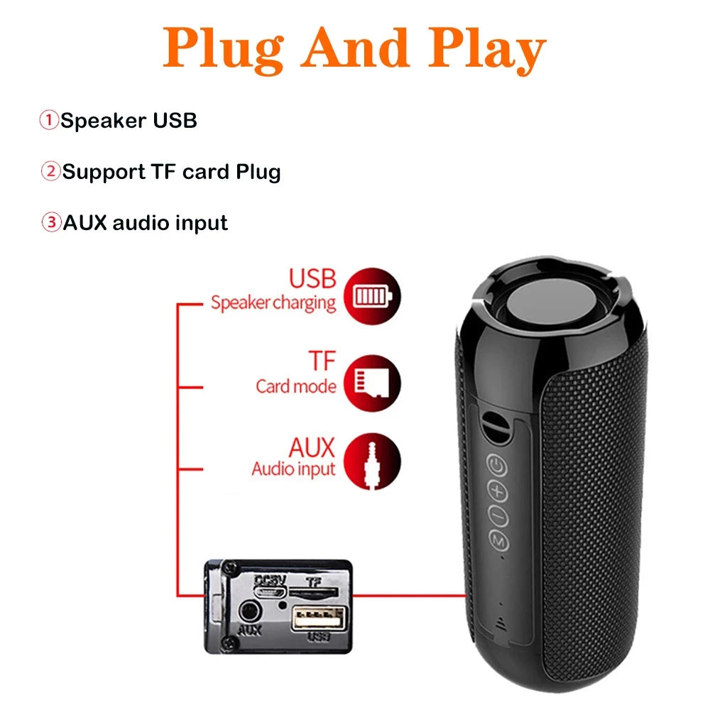 Portable Wireless Bluetooth Speaker, high Bass System.
