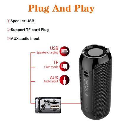 Portable Wireless Bluetooth Speaker, high Bass System.