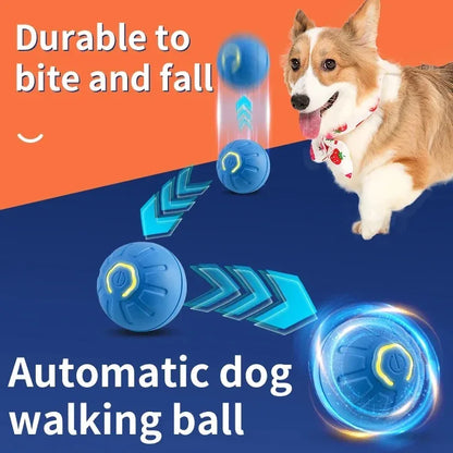 Smart Electronic Dog Ball  Interactive Moving bouncing ball for Puppy