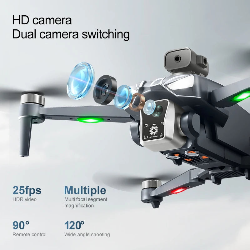 2026 K18 Max 8K Camera Drone 360° Obstacle Avoidance Panoramic 5G GPS Brushless Motor With Screen Remote