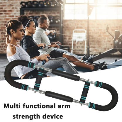 Strengths trainer Adjustable U Shape Chest Arm Exerciser /Multifunctional Wrist Power Trainer